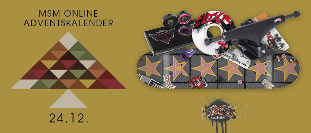 Skateboard MSM Online Adventskalender 2011 Titus