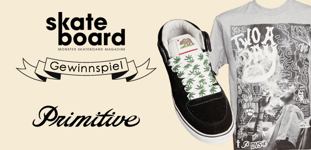 Primitive x DVS Gewinnspiel Monster Skateboard Magazine