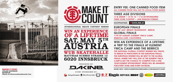 Element Make it Count 2012 Innsbruck