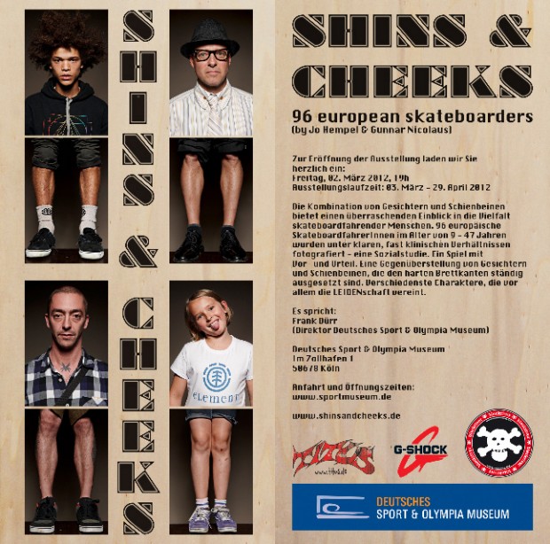 Shins & Cheeks Ausstellung Deutsches Olympiamuseum Köln