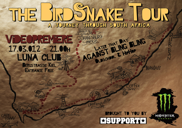 Birdsnake Premiere Kiel