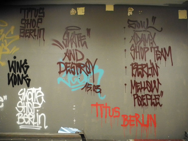 Titus Store Berlin Destruction