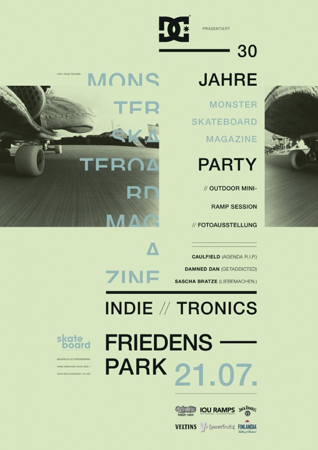 30 Jahre MSM Party Plakat