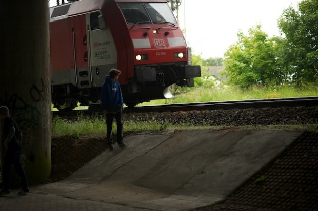 All alont the A7 – Unitedskateboardartists und Über Skateboards Tour