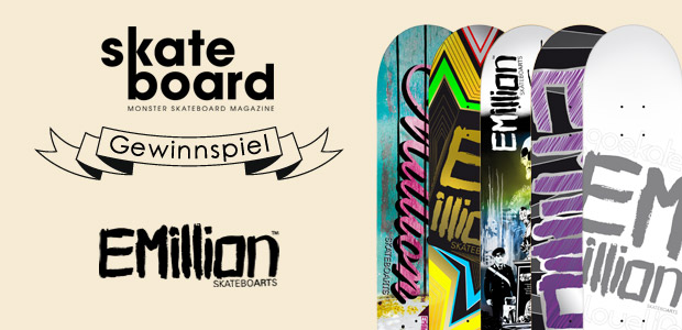 SkateboardMSM x EMillion Gewinnspiel 2009-2010