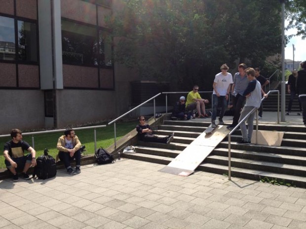 Unitedskateboardartists und Über Tour All Along the A7