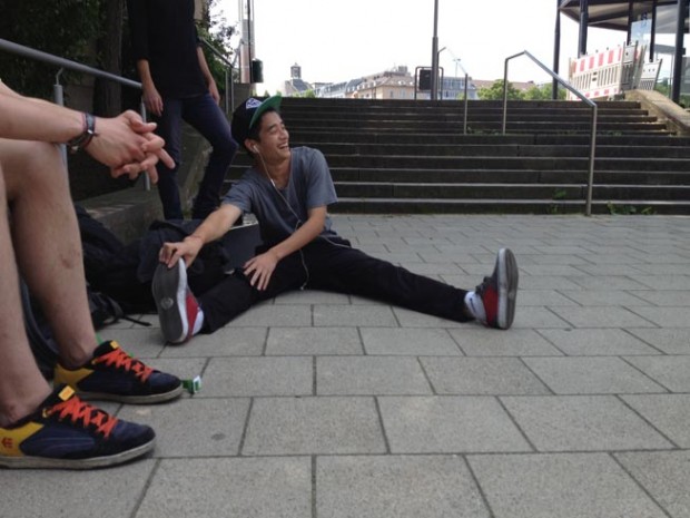 Unitedskateboardartists und Über Tour All Along the A7