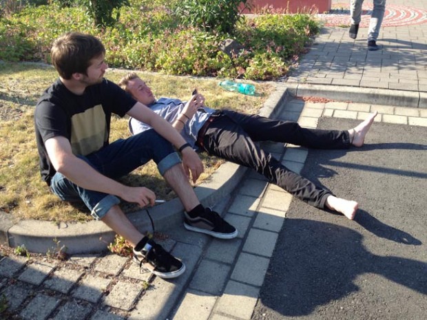 Unitedskateboardartists und Über Tour All Along the A7