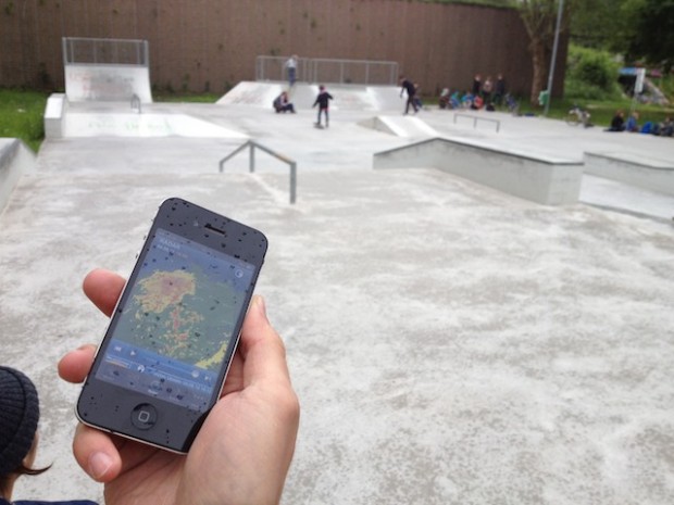 All along the A7 - Unitedskateboardartists und Über Skateboards Tour