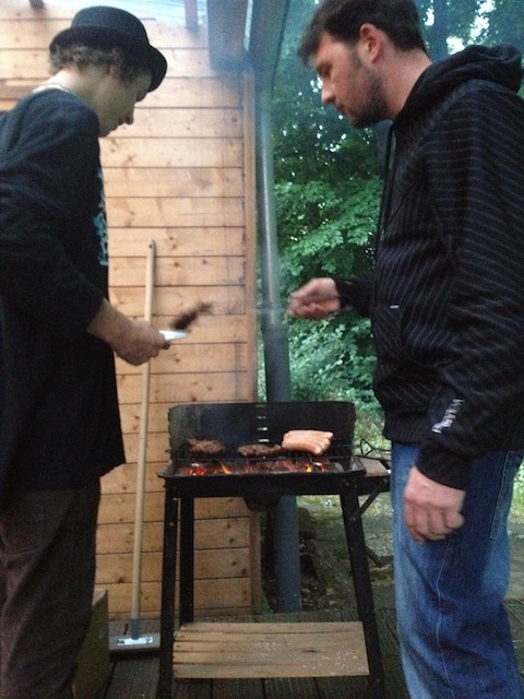 All along the A7 - Unitedskateboardartists und Über Skateboards Tour