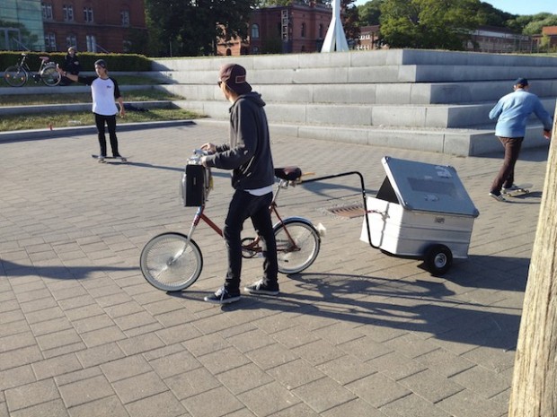 All alont the A7 – Unitedskateboardartists und Über Skateboards Tour