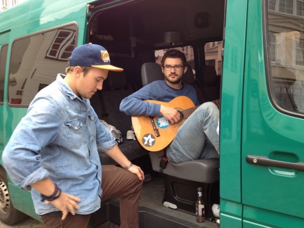 All alont the A7 – Unitedskateboardartists und Über Skateboards Tour