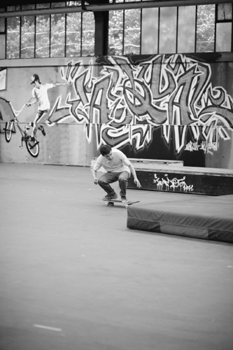 Unitedskateboardartists und Über All Along the A7 Tour