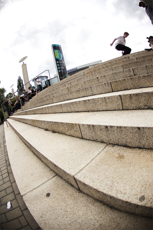 Michi von Fintel Switch Flip adidas BroBQ Tour