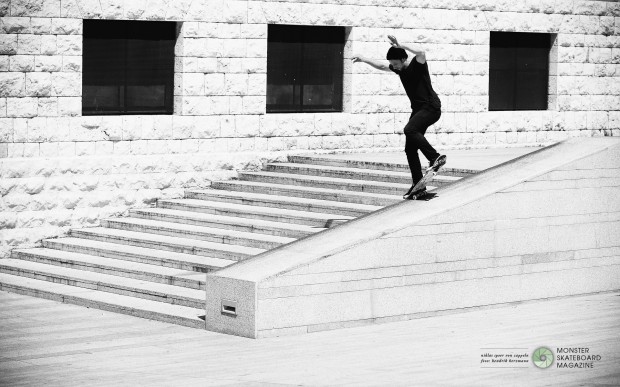 Niklas Speer von Cappeln Monster Skateboard Mag Wallpaper