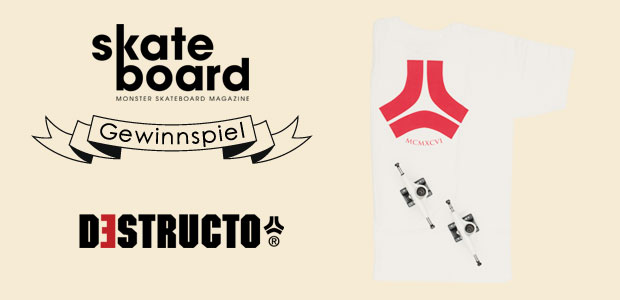 SkateboardMSM Destructo Gewinnspiel