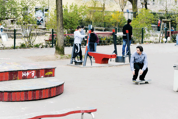Denny Pham Nollie Noseslide