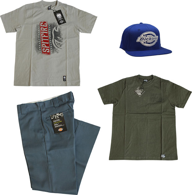 SkateboardMSM Dickies Gewinnspiel