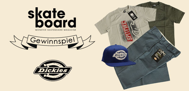 SkateboardMSM Dickies Gewinnspiel