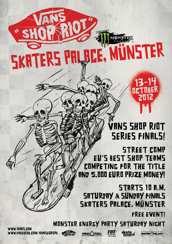 Vans Shop Riot Europafinale Münster
