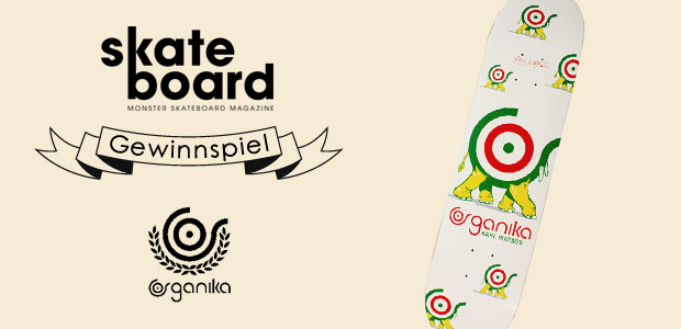 SkateboardMSM Organika Gewinnspiel