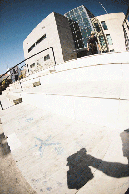 Daniel Ledermann Trickkiste Skateboardmsm