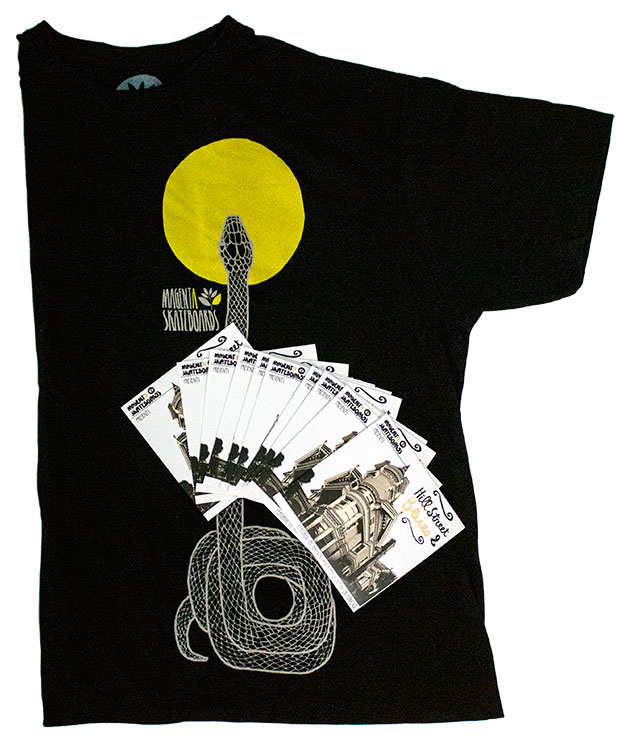 Magenta Skateboards Shirt & Hill Street Blues