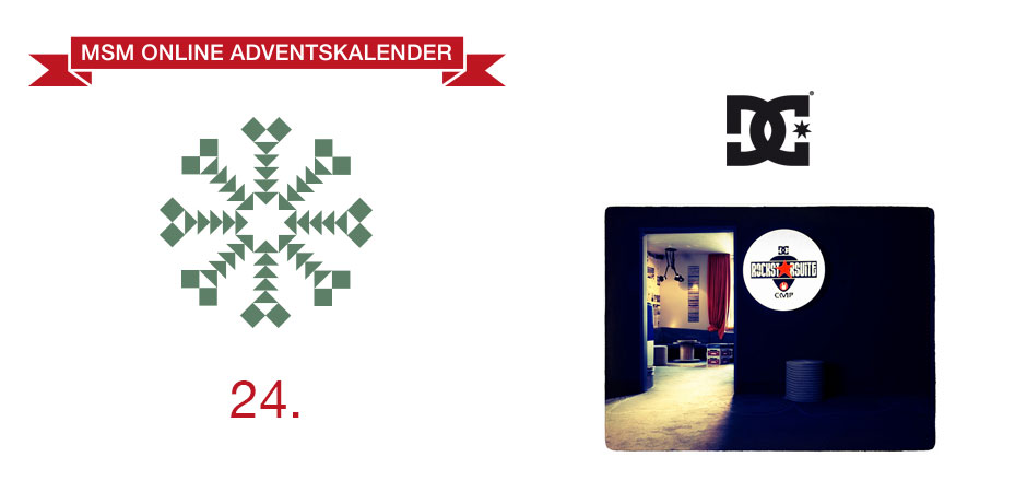 Skateboardmsm Online Adventskalender DC