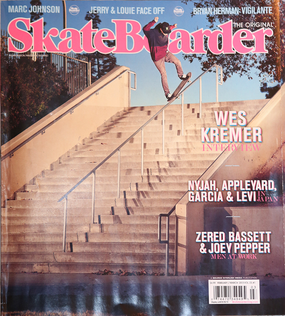 Letzte Print Ausgabe des SkateBoarder Magazine