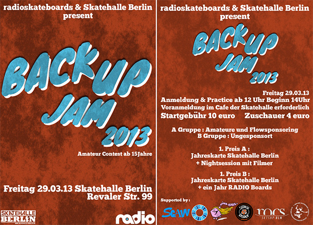 Back Up Jam 2013