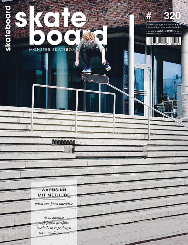 Monster Skateboard Magazine #320 Cover