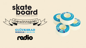 Glücksrad Wheels x Radio Skateboards x Skateboardmsm Gewinnspiel