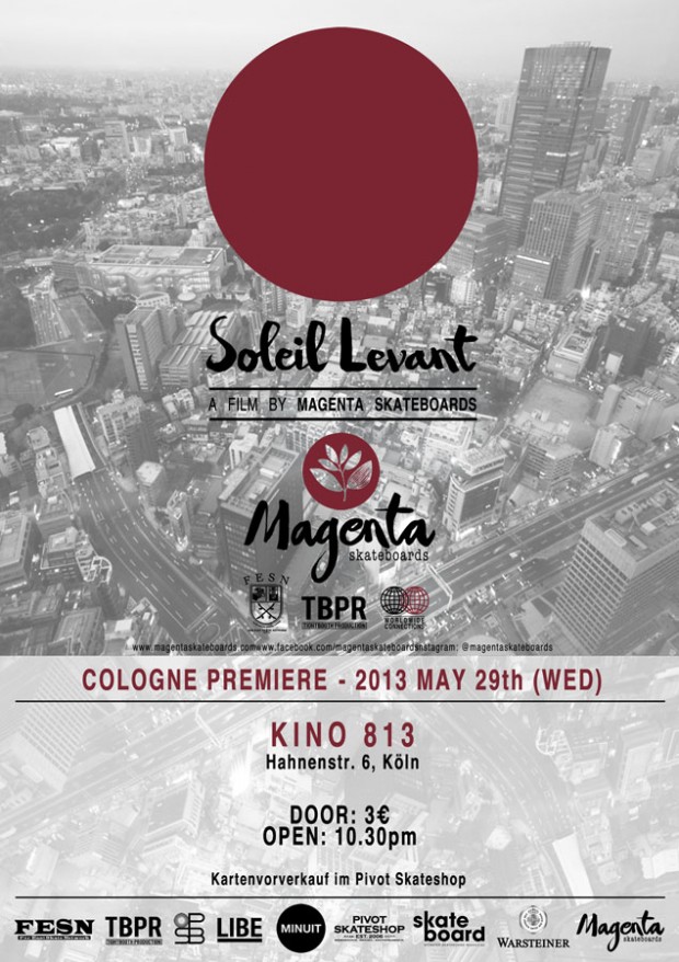 Magenta Soleil Levant