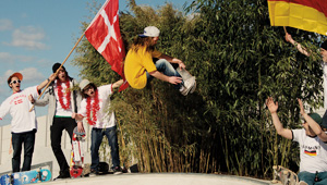 Skateboard Länderspiel Deutschland vs Dänemark