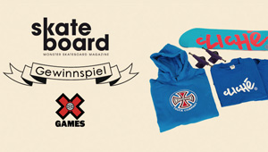 Monster Skateboard Magazine X Games Gewinnspiel