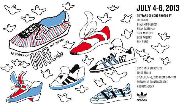 15 Jahre Gonz adidas Ausstellung