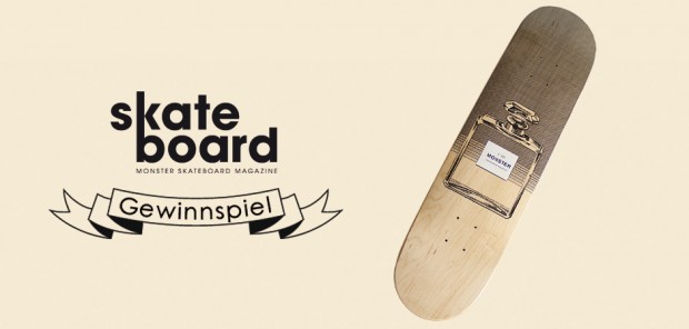 Monster Skateboard Magazine Board