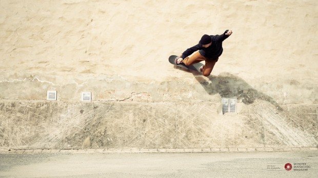 Nils Brauer Monster Skateboard Magazine Wallpaper