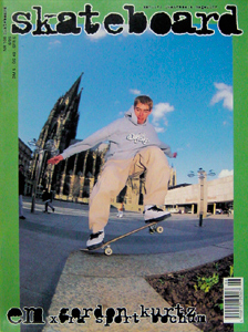 Nicht nur als Fotograf hat es Thomas Gentsch ins Heft geschafft, auch auf dem Cover war er selbst präsent. Gentschy Baby plus Kölner Dom, was geht da noch drüber?