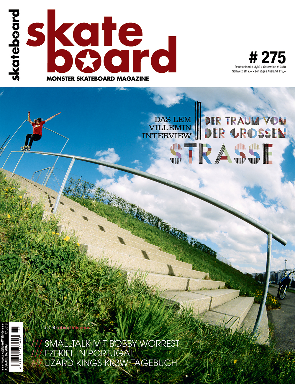 Okay, das Cover hat mindestens genau so viel Mosh Faktor. Tobias Fleischer katapultierte sich mit diesem 50-50 auf die Landkarte und erlegte später ebenfalls noch das Bremer Rail.