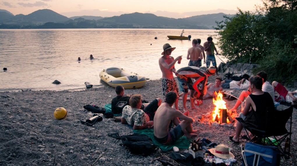 Chillout Lagerfeuer Style