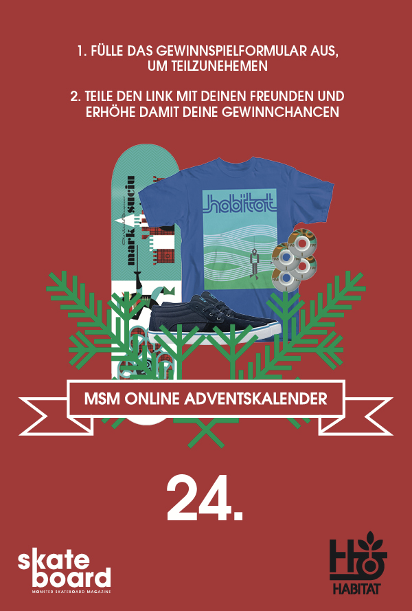 Habitat x Monster Skateboard Magazine Adventskalender