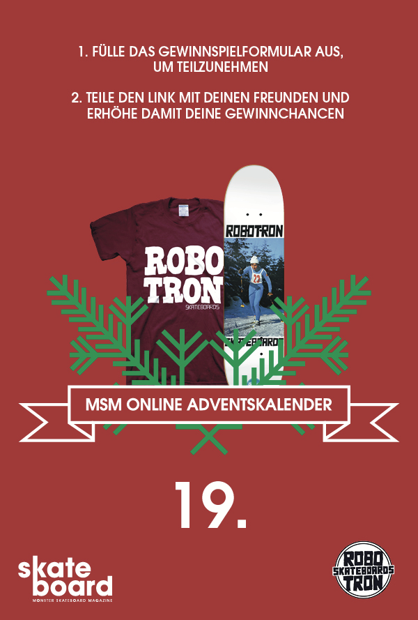Robotron x Monster Skateboard Magazine Adventskalender