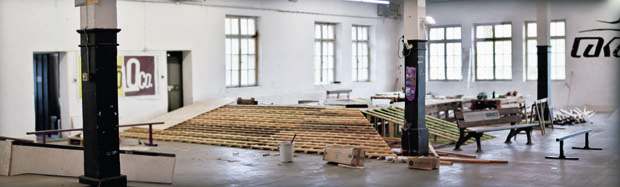 Eine eigene Skatehalle bauen