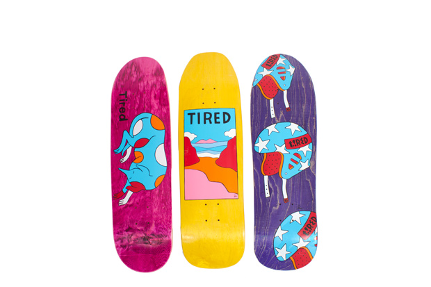 tired skateboards