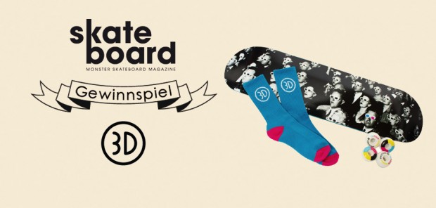 3D Skateboards Gewinnspiel