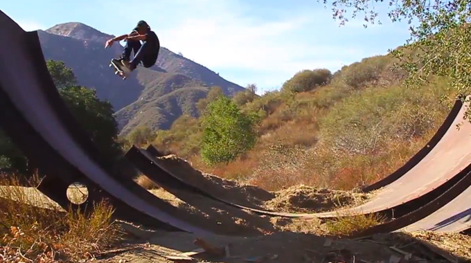 Dave Bachinsky - Frontside Kickflip