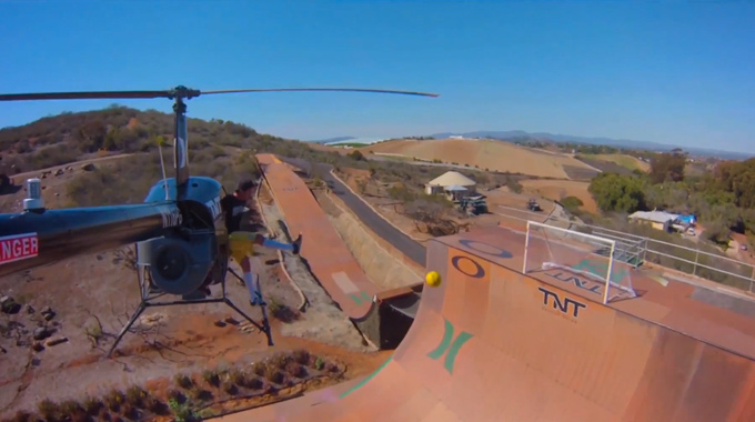 Bob Burnquist - Megaramp Fußball