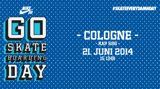 Go Skateboarding Day 2014 Köln