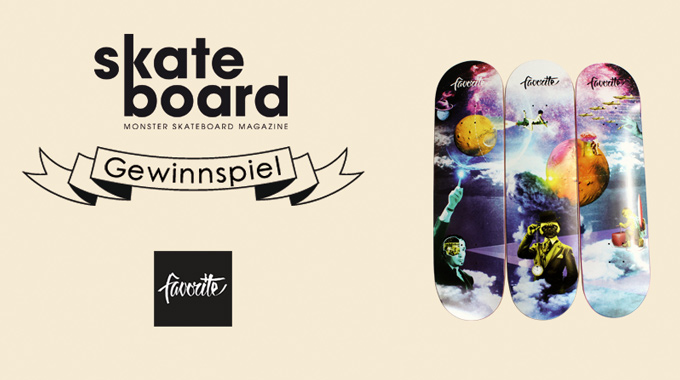 favorite skateboards x monster skateboard magazine gewinnspiel